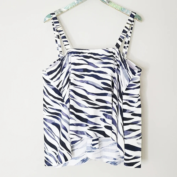 NWT Swimsuits For All Untamed Tankini Top 24 - Picture 4 of 8